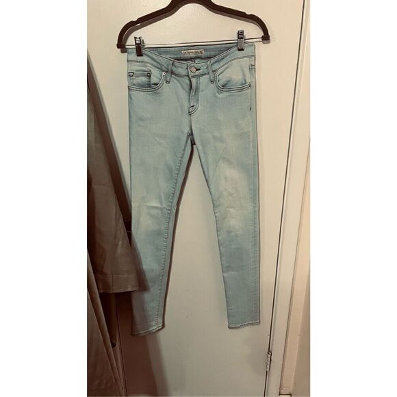 JOIE MID RISE SKINNY LIGHT WASHED JEANS WOMENS SIZE 25 - Picture 1 of 12